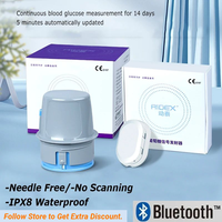 Aidex Glucose Sensor Transmitter Glucometer cgm monitor continuous glucose Diabetes Testing without puncture Freestyle Libre