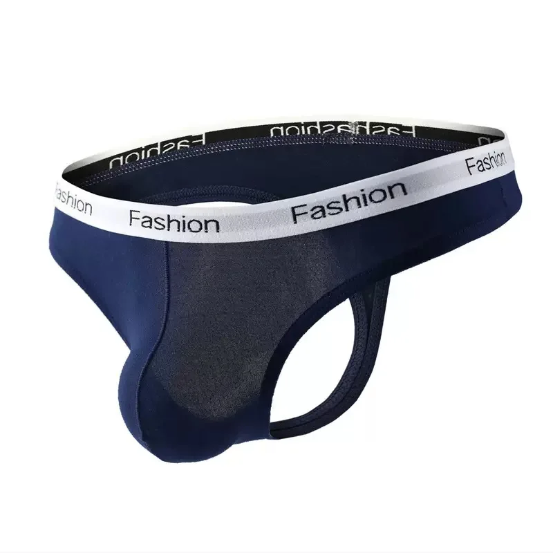 Fashion Mens G-string Underwear Men's Sexy Breathable Underpants Modal Comfortable Men Thong Tanga Cueca Male Panties Bikini