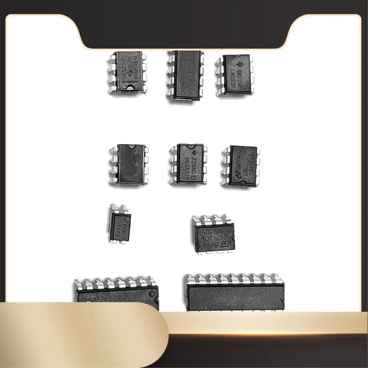 

85PCS 10 Specifications IC NE555 LM324 Integrated Circuit Chip Kit-N36R