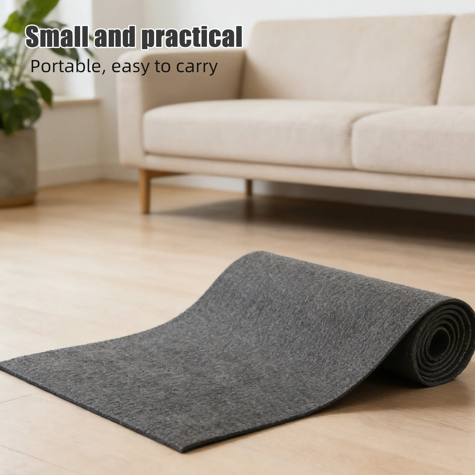 Self Adhesive Carpet Roll Dark Gray Peel Stick Non Rug Living Room Basement Kitchen Stair Waterproof Tiles Cat Safe