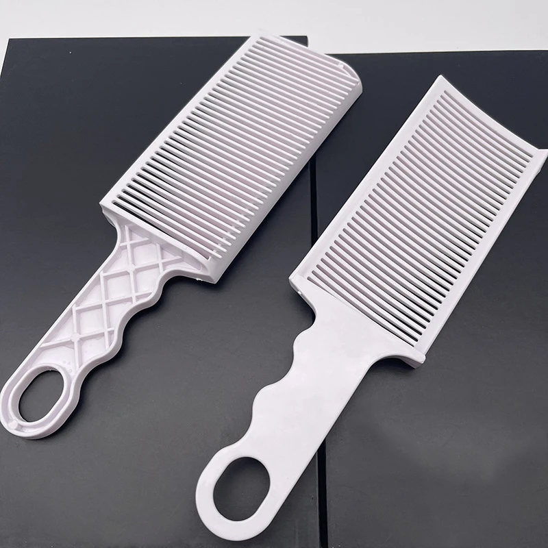 Barber Fading Comb Clipper Blending Flat Top Hair Cutting Fade Styling Comb For Men Heat Resistant Fade Brush Salon