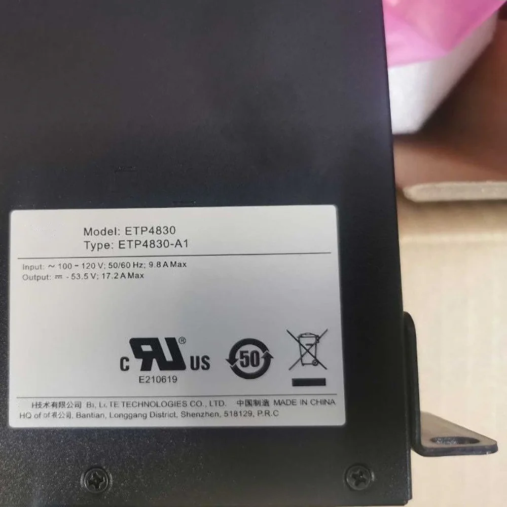 新しい HUAWEI 48V30A 組み込みテレコム電源 ETP4830 ETP4830-A1
