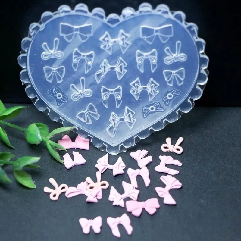 195C Silicone Mold Butterfly Knot Art Casting Molds DIY Embossed Sculpture Tools