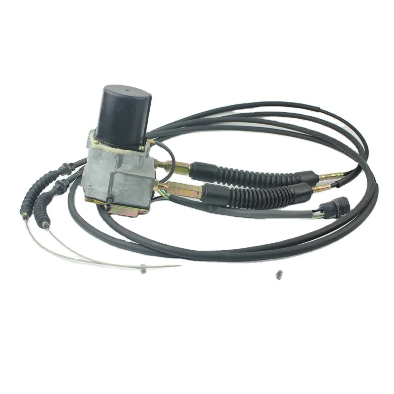 

Excavator Parts Accel Actuator Stepper Motor E320 E312 Double Cable Line 7Y-3913 Throttle Motor