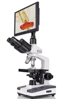 Biomicroscope,UBM,OLYMPUS,  Biological microscope HD 1600x display screen, school experiment,HD cell and bacterial observation