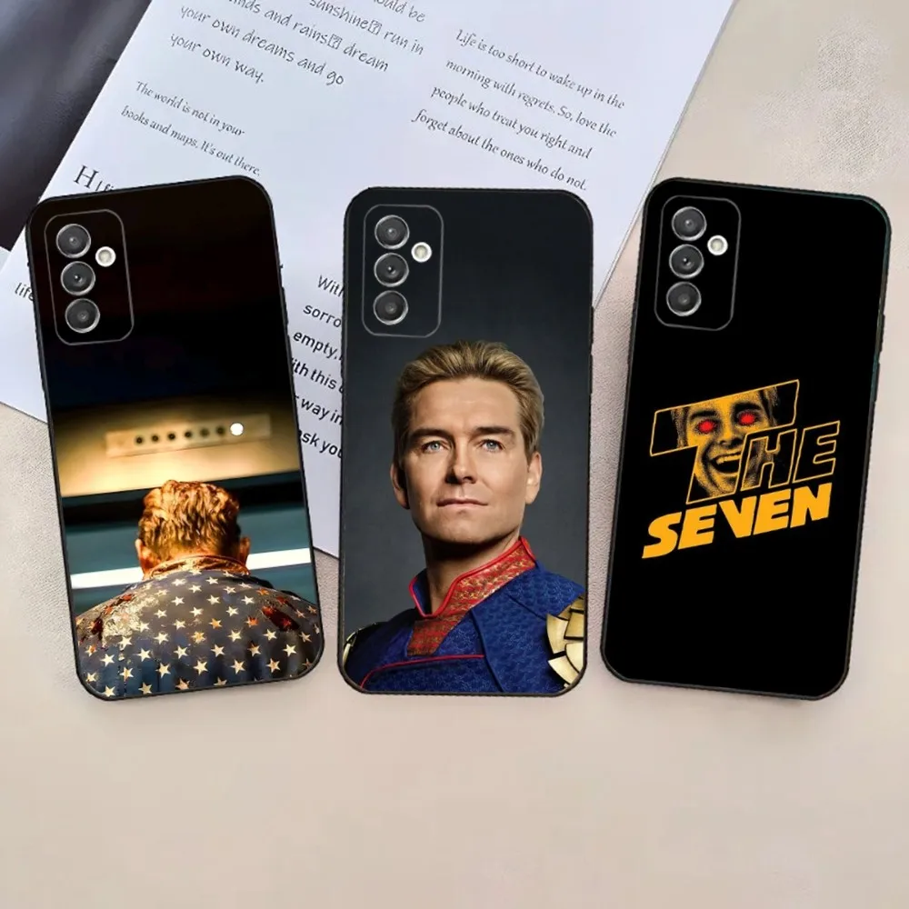 

The H-HomelanderS Phone Case For Samsung Galaxy A20,A21s,A22,A31,A32,A52,A53,A72,73,A80,A91 Soft Black Phone Cover
