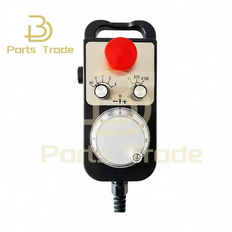 CNC Electronic Handwheel with Emergency Stop Self reset External Pulse Generator MPG for Machining Center CNC Milling