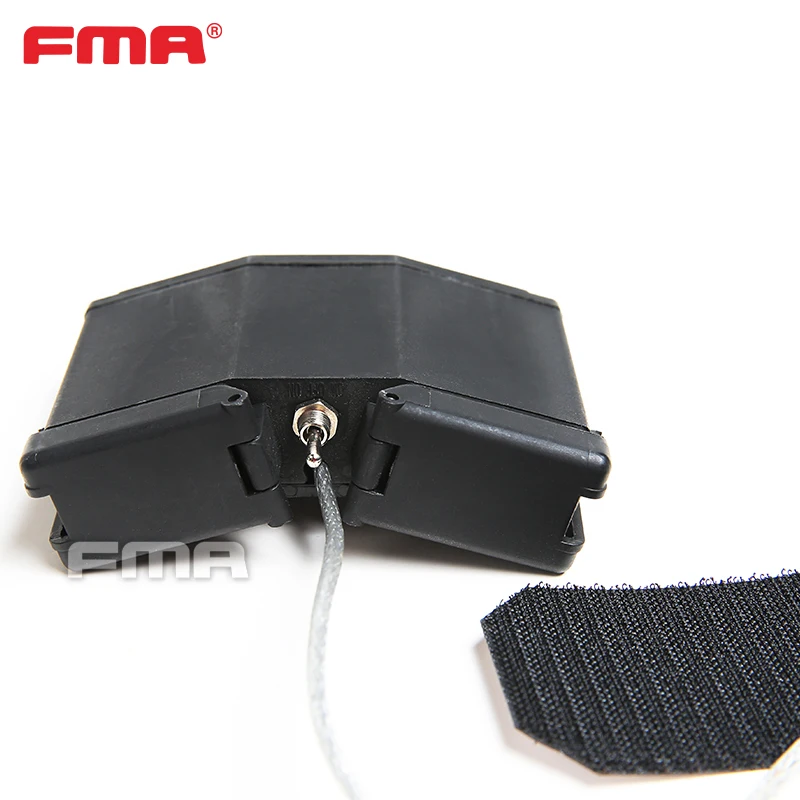 Outdoor FMA Tactical AVS-9 NVG Battery Box Model TB1273and Functional Version NVG ANVIS 9 Battery Box w/ Wires