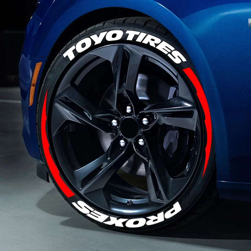 Permanent Tire Lettering Sticker TOYO Universal For Car Vehicle 14\