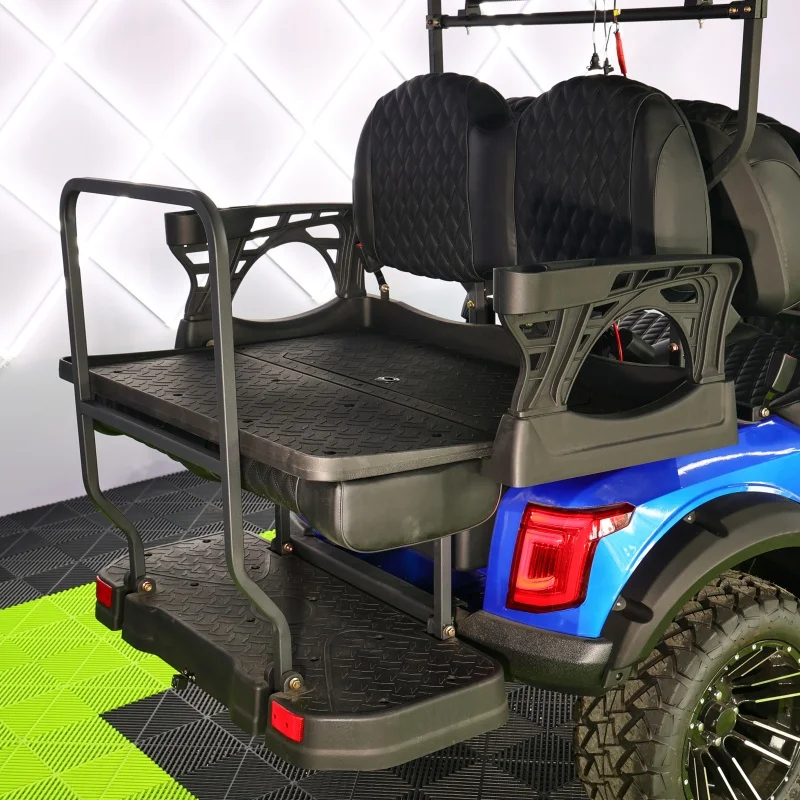 DOT certified street legal 14-inch off-road hunting tires aluminum frame can be modified into a 6-seater electric golf cart.