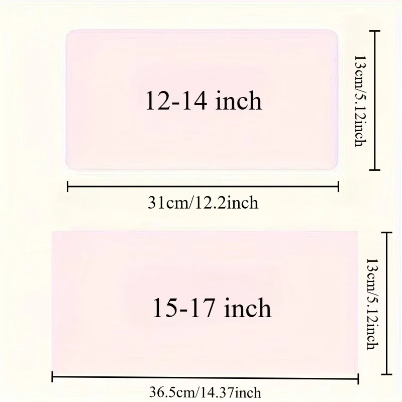 1 قطعة حامي لوحة مفاتيح الكمبيوتر المحمول العالمي 12-17 بوصة غطاء لوحة المفاتيح السيليكون