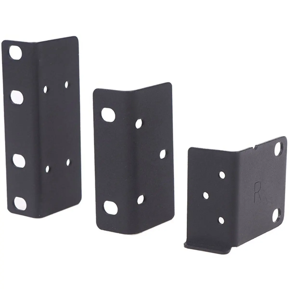 Winter Essential 1Pair Hard Disk Video Recorder Hanging Headphone Rack Ear Bolts Rack Mount Bracket Kit for NVR Network Video Re