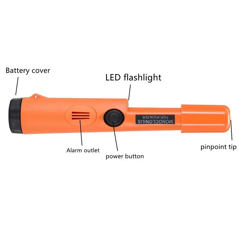 100 % wasserdichter Metalldetektor, Unterwasser-Metaldetektor, Outdoor-Werkzeug, unterirdischer Goldring, Schatzsucher, Bagger-Set