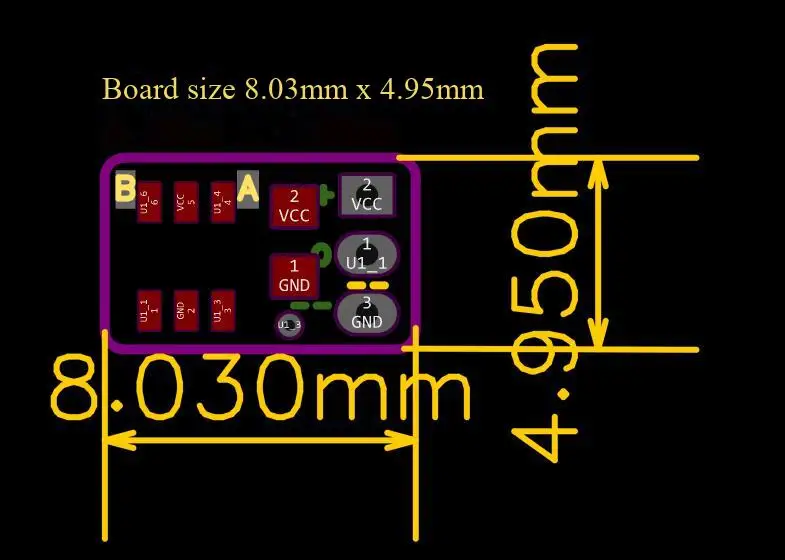 MINI TTP223 Mini Touch Modul Mindestabnahmemenge 10 Stück, dünne Leiterplatte, geeignet zum Beleuchten handgefertigter Modelle – Detail 4