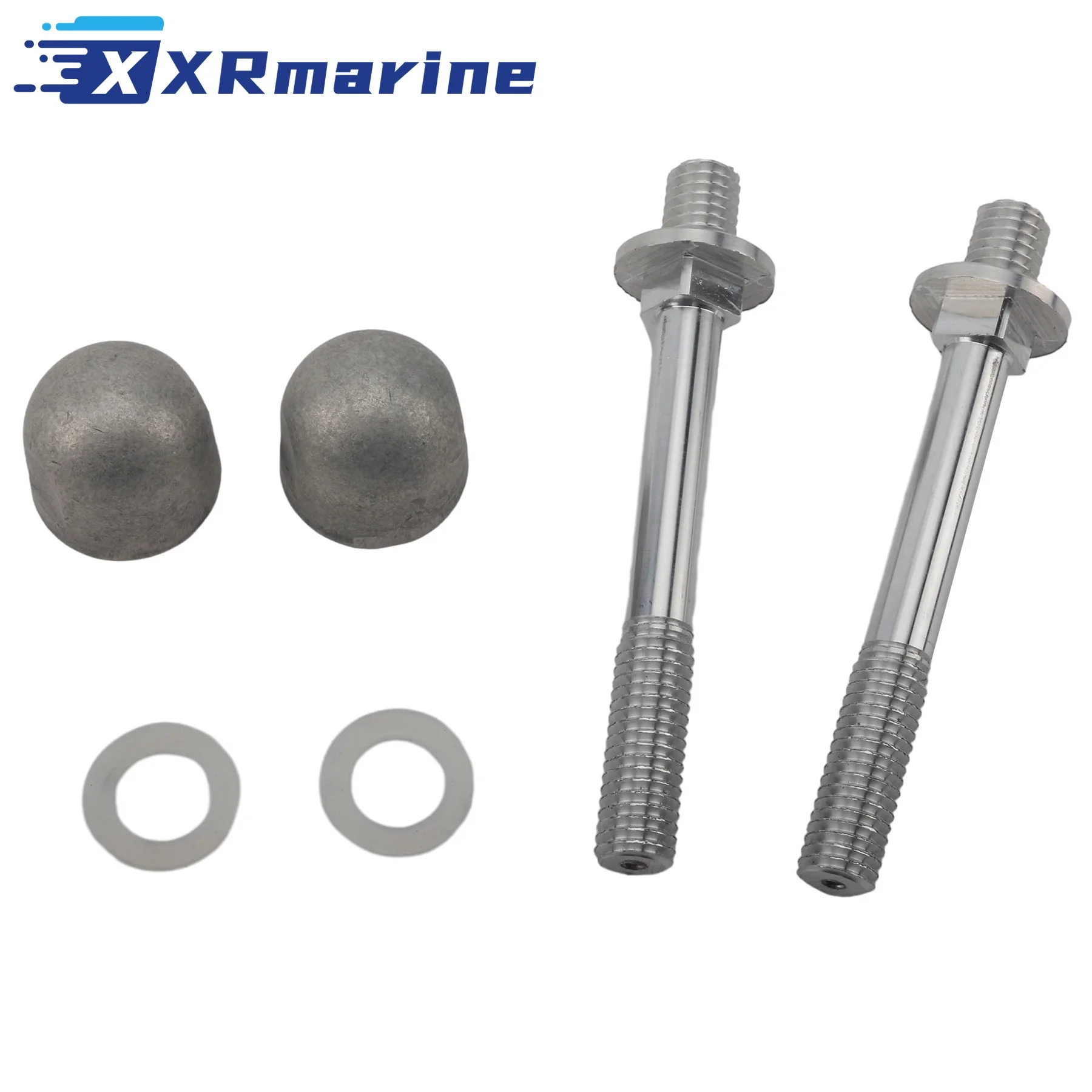

55989А8 8М 0030655 Комплект анода и болтов Mercruiser Quicksilver с круглым желудом Alpha One