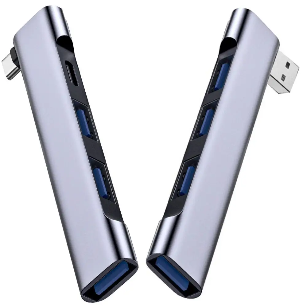Do laptopa PC Splitter Szybka stacja dokująca USB 3.0 USB-C HUB PD Ładowanie OTG Adapter