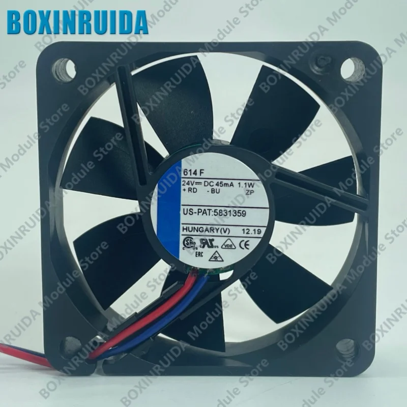 Brand new original 60 * 15mm data server cabinet frequency converter cooling axial fan 614F 24V