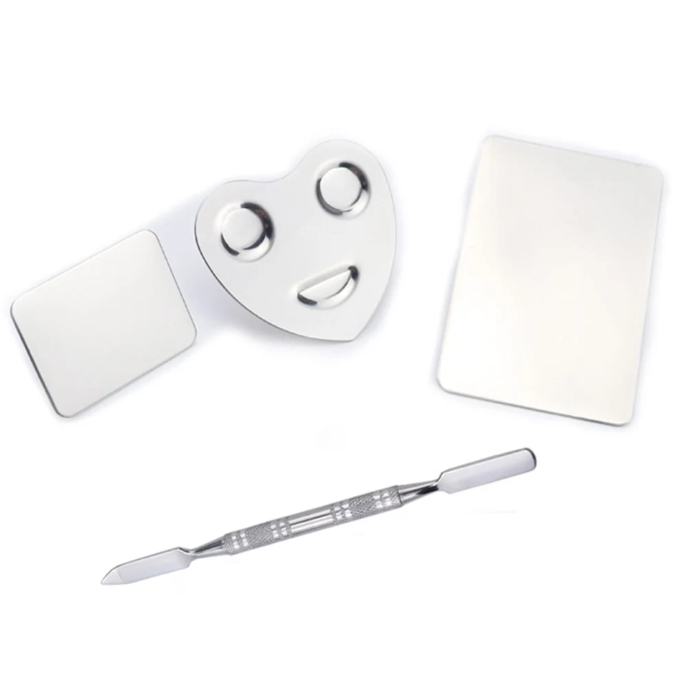 

1Set Nail Art Supplies Toning Plate Easy Wash Rustproof Practical for Men Women Professional Home DIY Nail Art Toning Plate