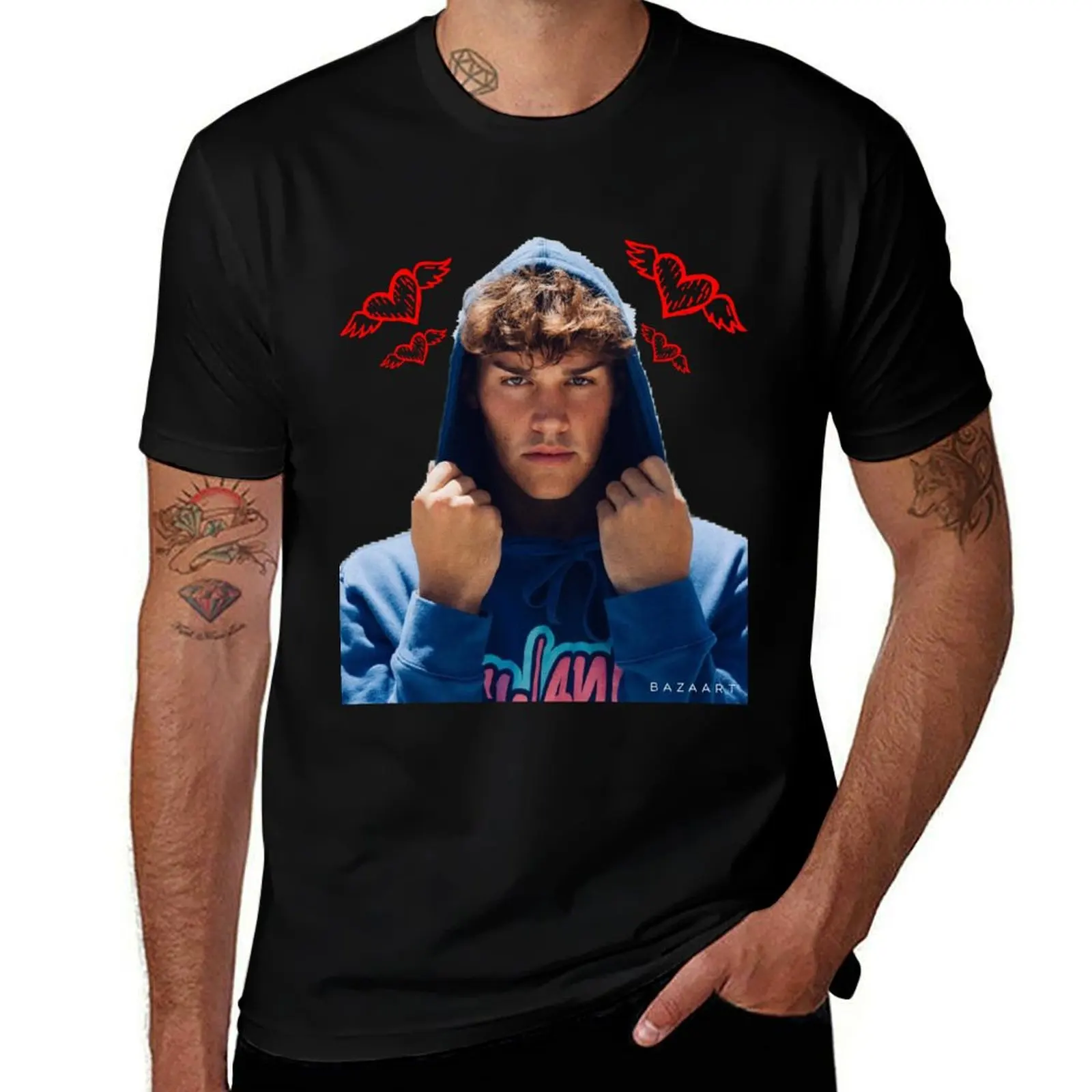 

Noah beck T-Shirt sublime shirts graphic tees Man t-shirt blue archive Men's clothing