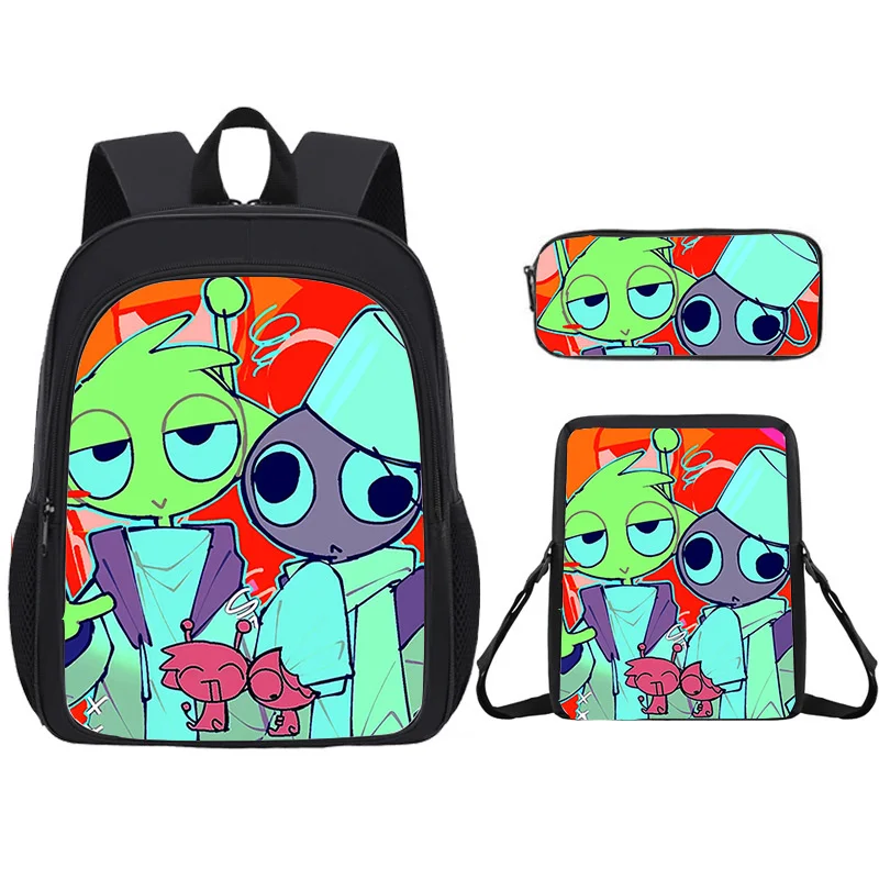 Mochila escolar Sprunki de 3 uds., Mochila escolar Incredibox Sprunki, Mochila Sprunki, Mochila para estudiantes, regalo de Navidad