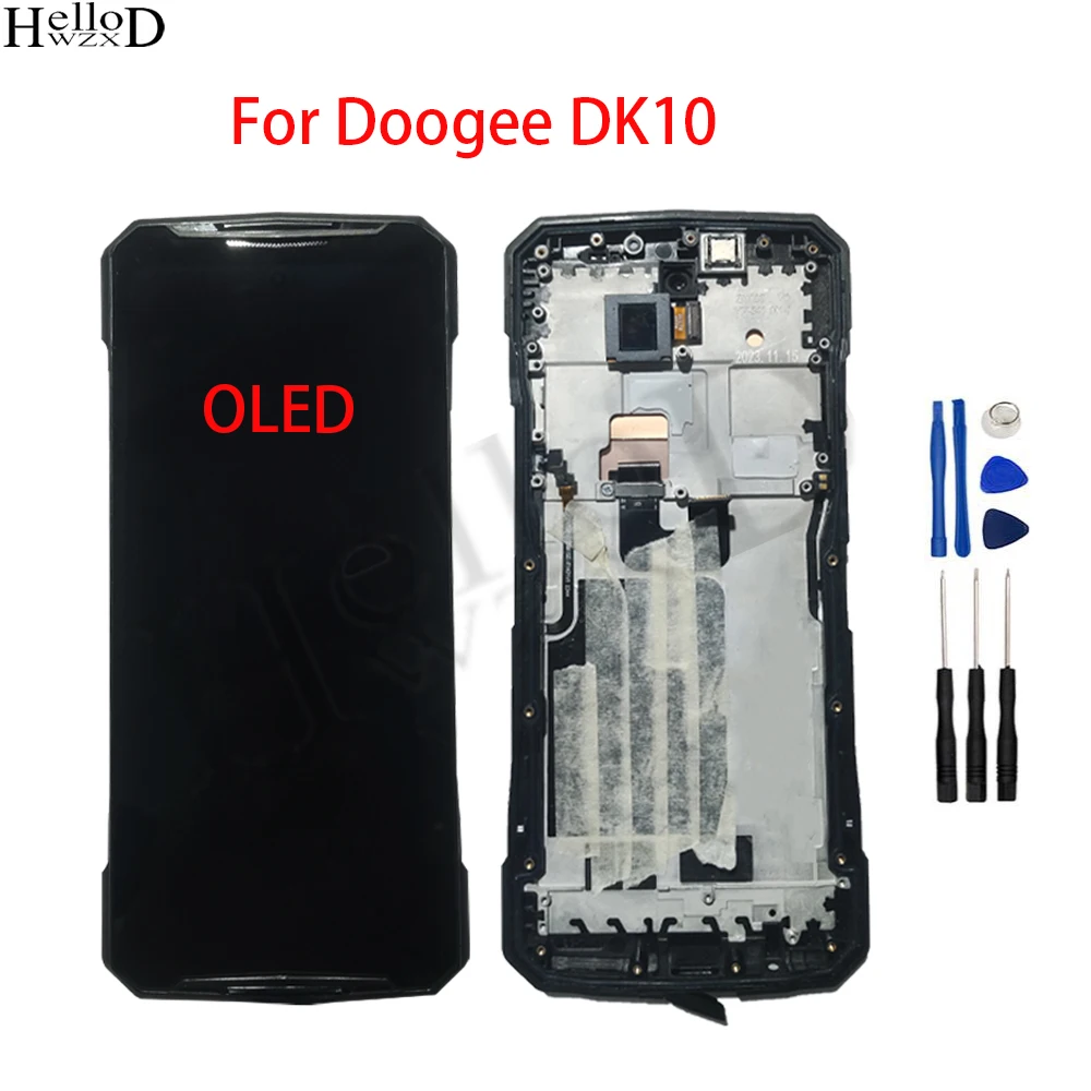 

OLED LCD Screen For Doogee DK10 With Frame LCD Display Touch Screen Digitizer Sensor Panel Assembly Replacement Part