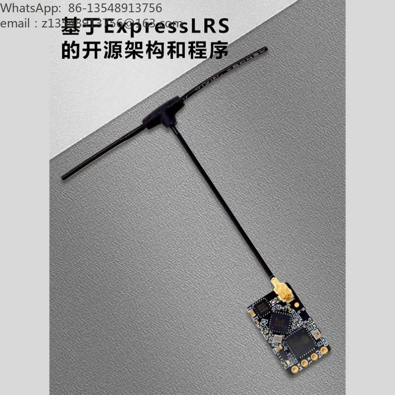 ELRS Receiver 2.4G 915MHz FPV Drone Radio RX Compatible with TPRO TX16S RC Transmitter