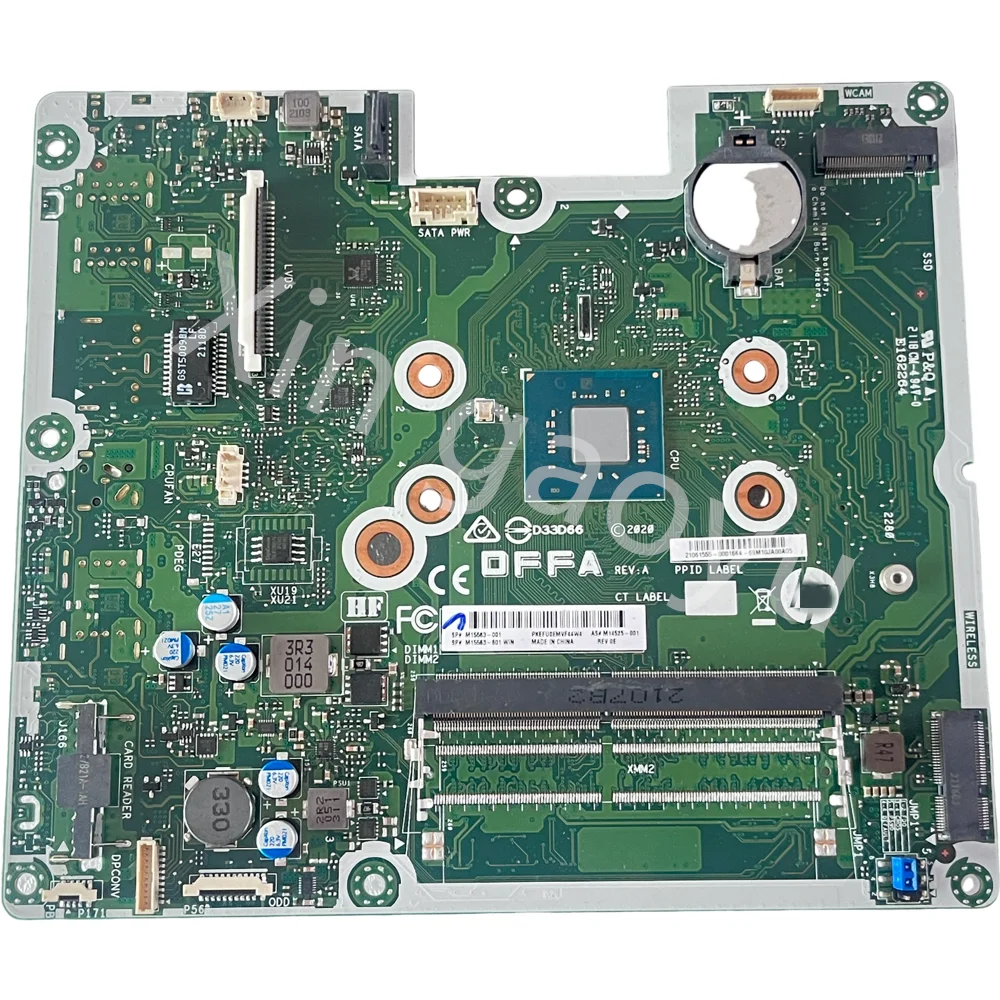 

Оригинальная материнская плата для HP 21-B 200 G8 AIO M15563-001 M14525-001 M15563-601, процессор: материнская плата J4025, 100% протестирована, полностью работает ﻿