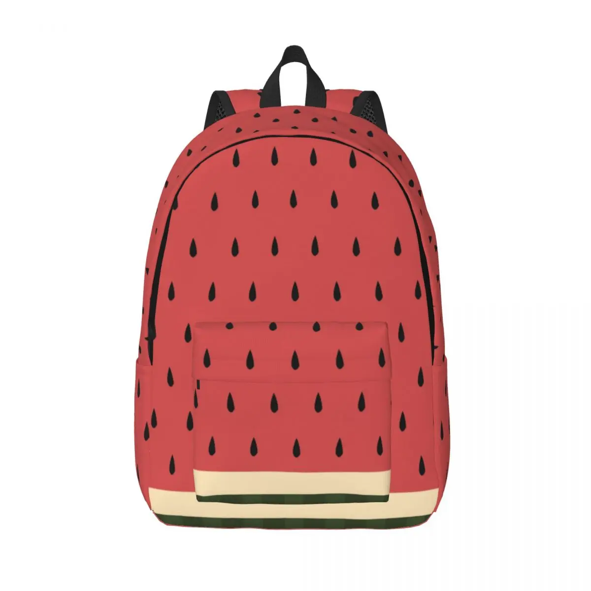 

Laptop Backpack Unique Watermelon With Black Seeds School Bag Durable Student Backpack Boy Girl Travel Bag