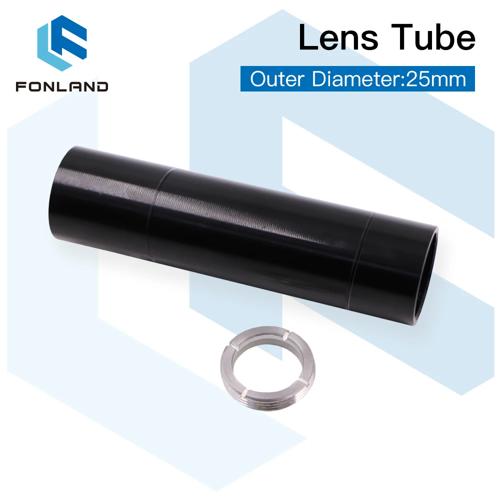 FONLAND CO2 O.D.25mm rurka obiektywu do D20 F50.8/63.5/101.6mm obiektyw CO2 maszyna do grawerowania laserowego
