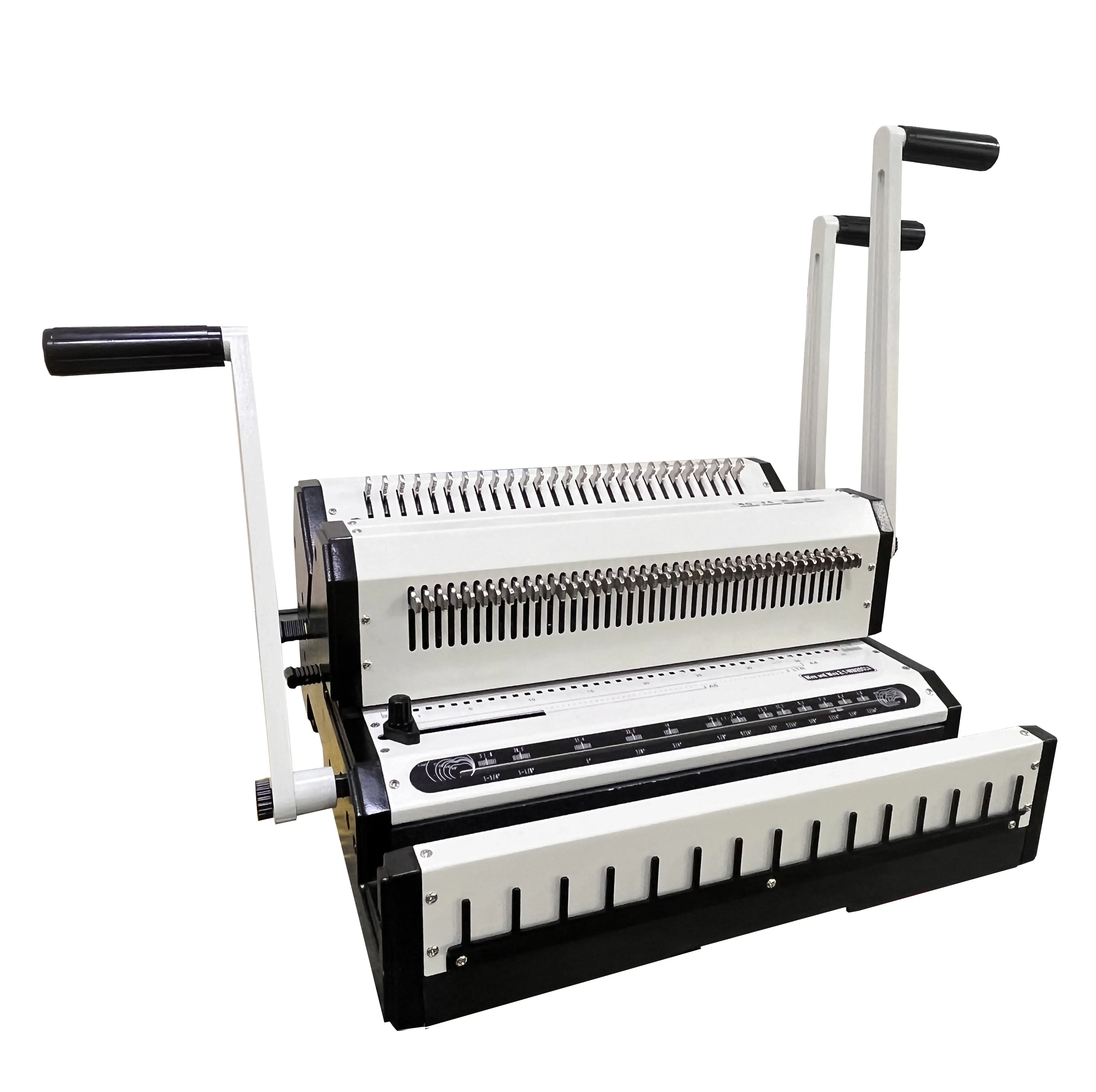 for Book and Calendar Spiral Binding Binding Machine 2:1+3:1 Double Wire Binding Machine Single-pass 25 Pages Punching Suitable