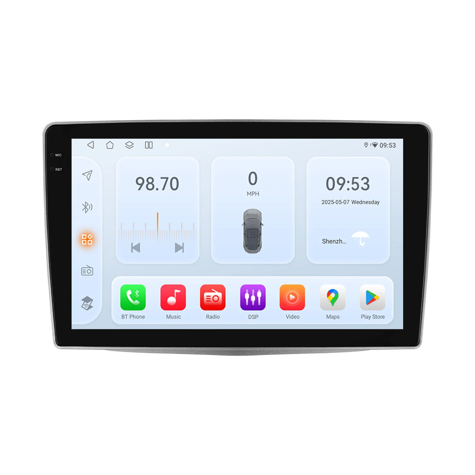 Android Auto Multimedia Speler voor Alfa Romeo MiTo 955 2008-2016 Autoradio Intelligente Carplay GPS Door Snapdragon 6115 - afbeelding 2