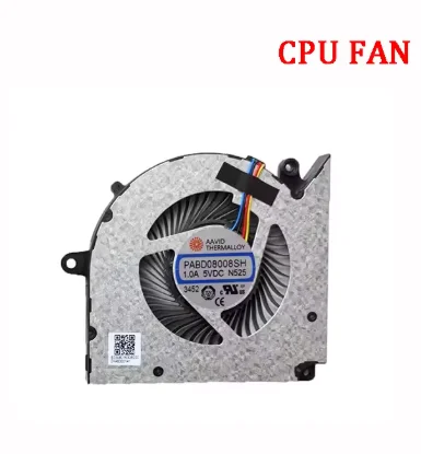 

Охлаждающий вентилятор для процессора и графического процессора ноутбука MSI 15P2 17T2 Pulse16 C14VH N525 N526 PABD08008SH