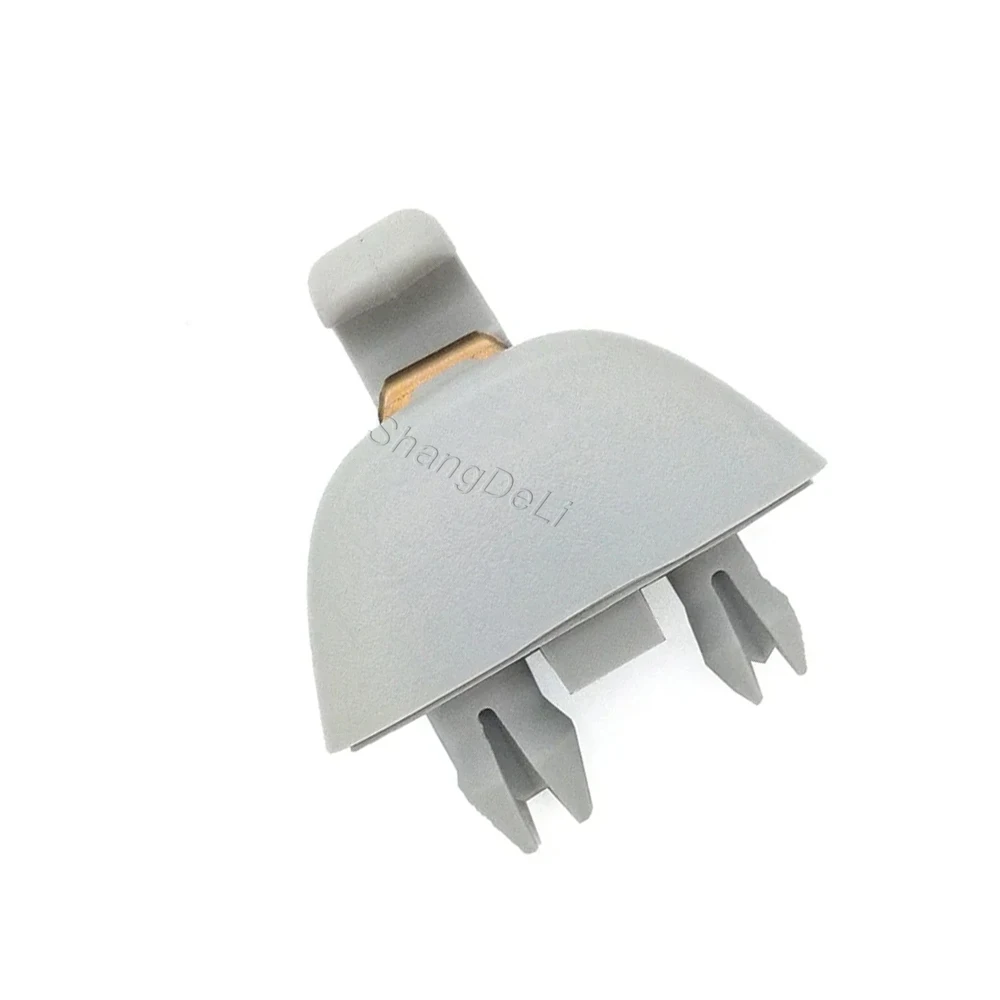 Enganches para viseras parasol interior sol visera Clip de gancho soporte para VW Passat B7 Polo para Skoda Rapid 2012 a 2015