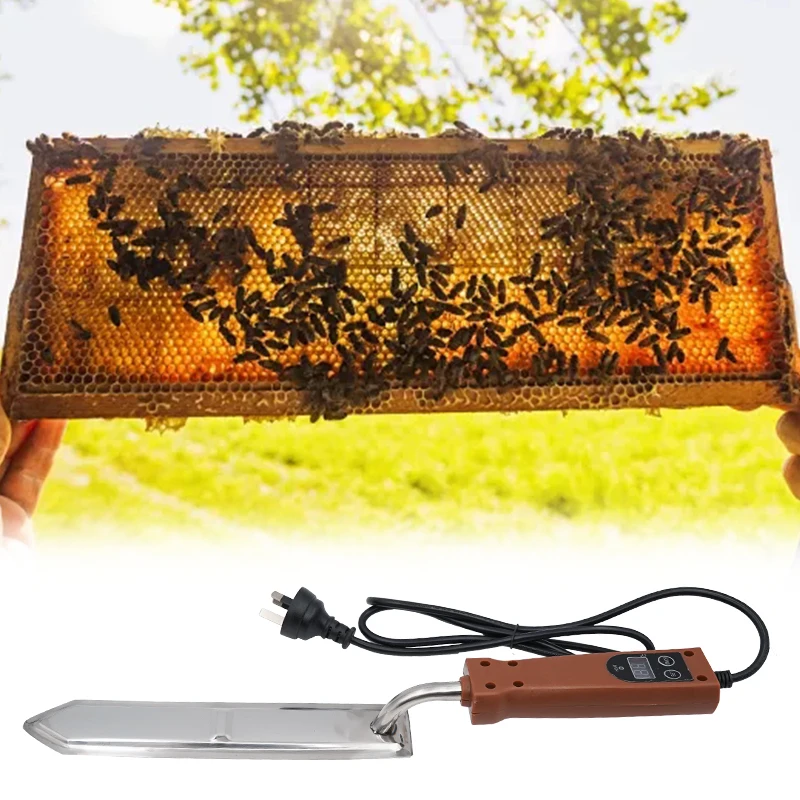 

1Pc Electric Cutting Honey Knife Bee Honey Cutting Scraper Scraping Beehive Beekeeping Equipment Temperature Control Apiculture