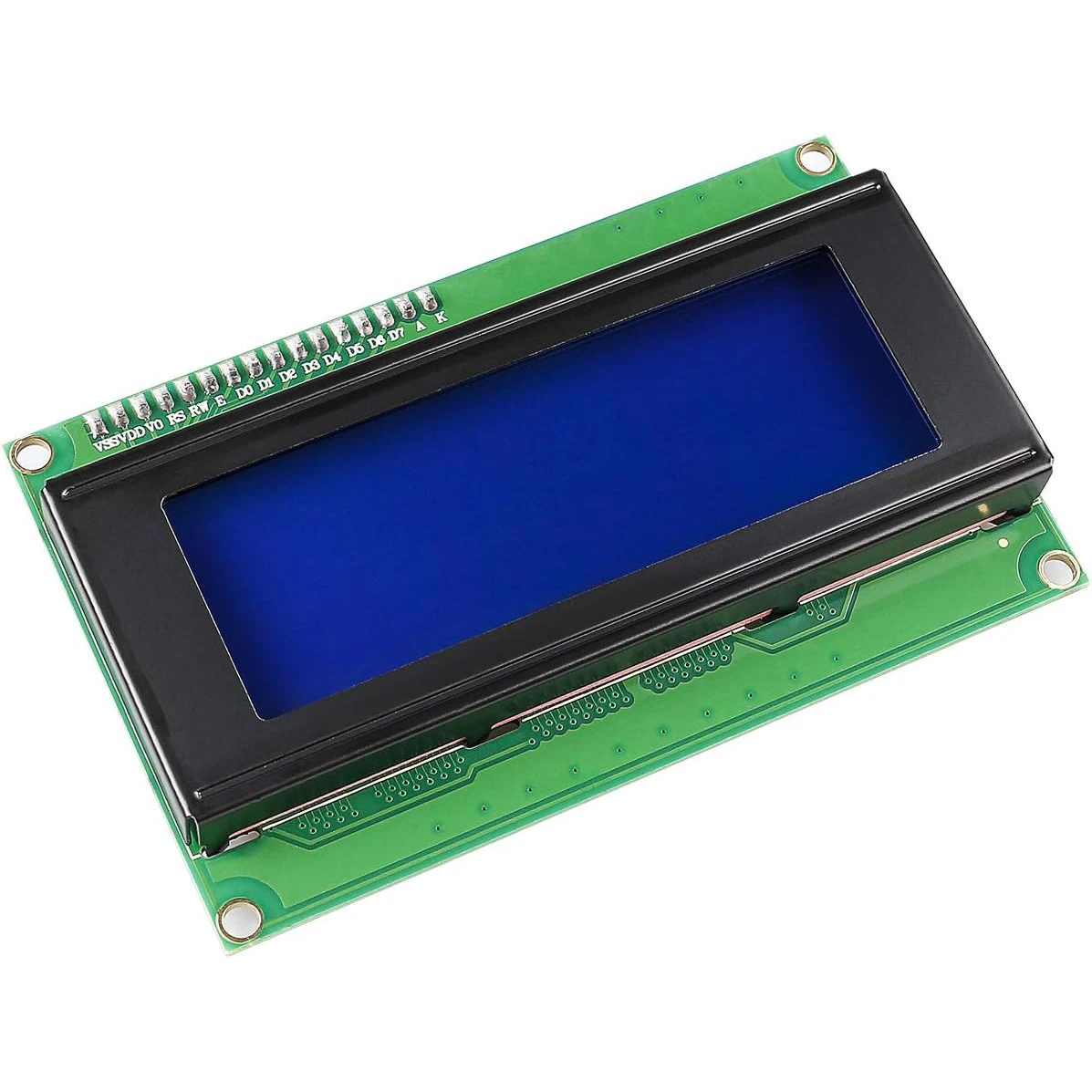 LCD2004+I2C LCD2004 20x4 2004A Kék szín Zsozsó Hamis színben tüntet fel Jellem LCD monitor IIC soros felület Adapter Modul számára arduino