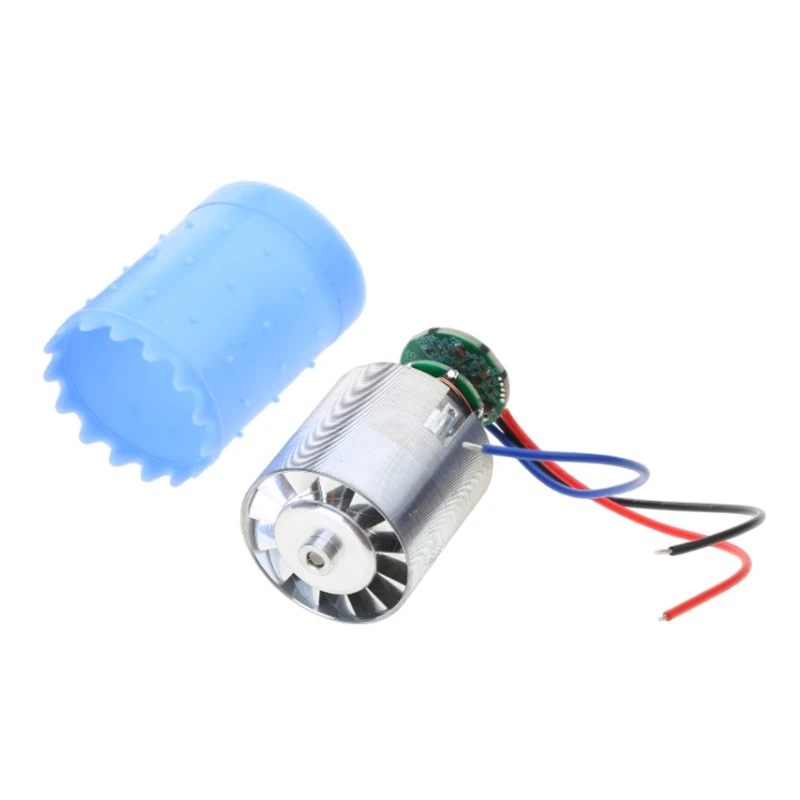 Mini Motor Efficient 12V Motor Speed 80,000RPM Brushless Motor Efficient Cooling Solution 4.5A for Bladeless Airflows KXRE