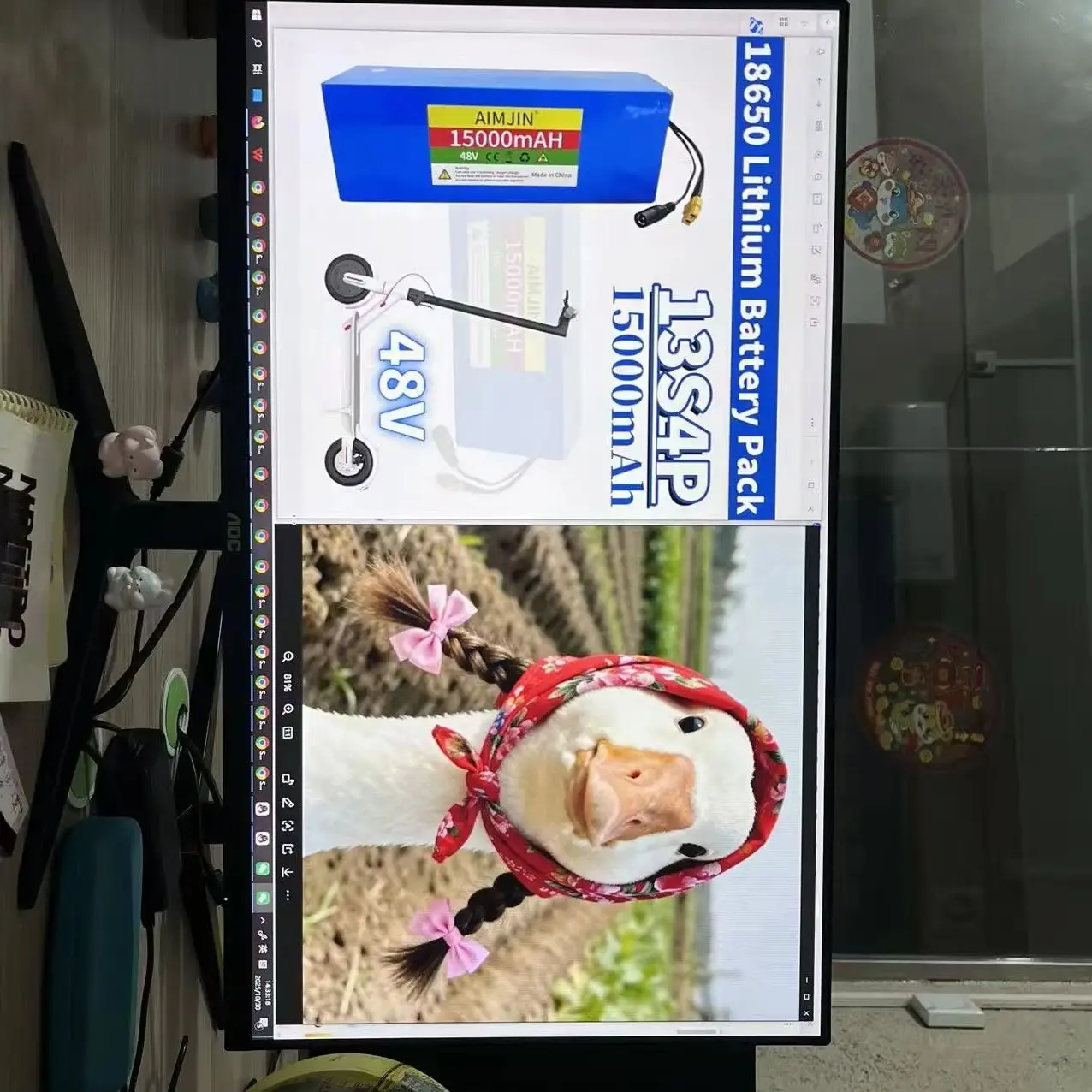 ترقية حديثا 48 فولت 15AH 18650 بطارية ليثيوم 13S4P عالية الطاقة 500 واط بطاريات سكوتر 54.6 فولت 15000 مللي أمبير بطارية قابلة للشحن