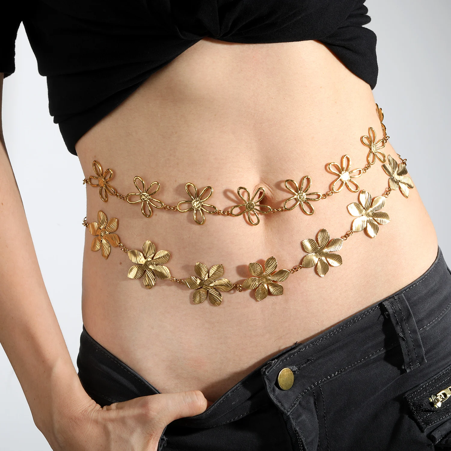 LUXUKISSKIDS Corrente de Cintu - Body Jewelry Brands avaliação e preço