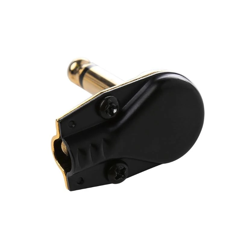 

1/4" 6.35mm Mono Plug Flat Male Guitar Effects Pedal Connector
