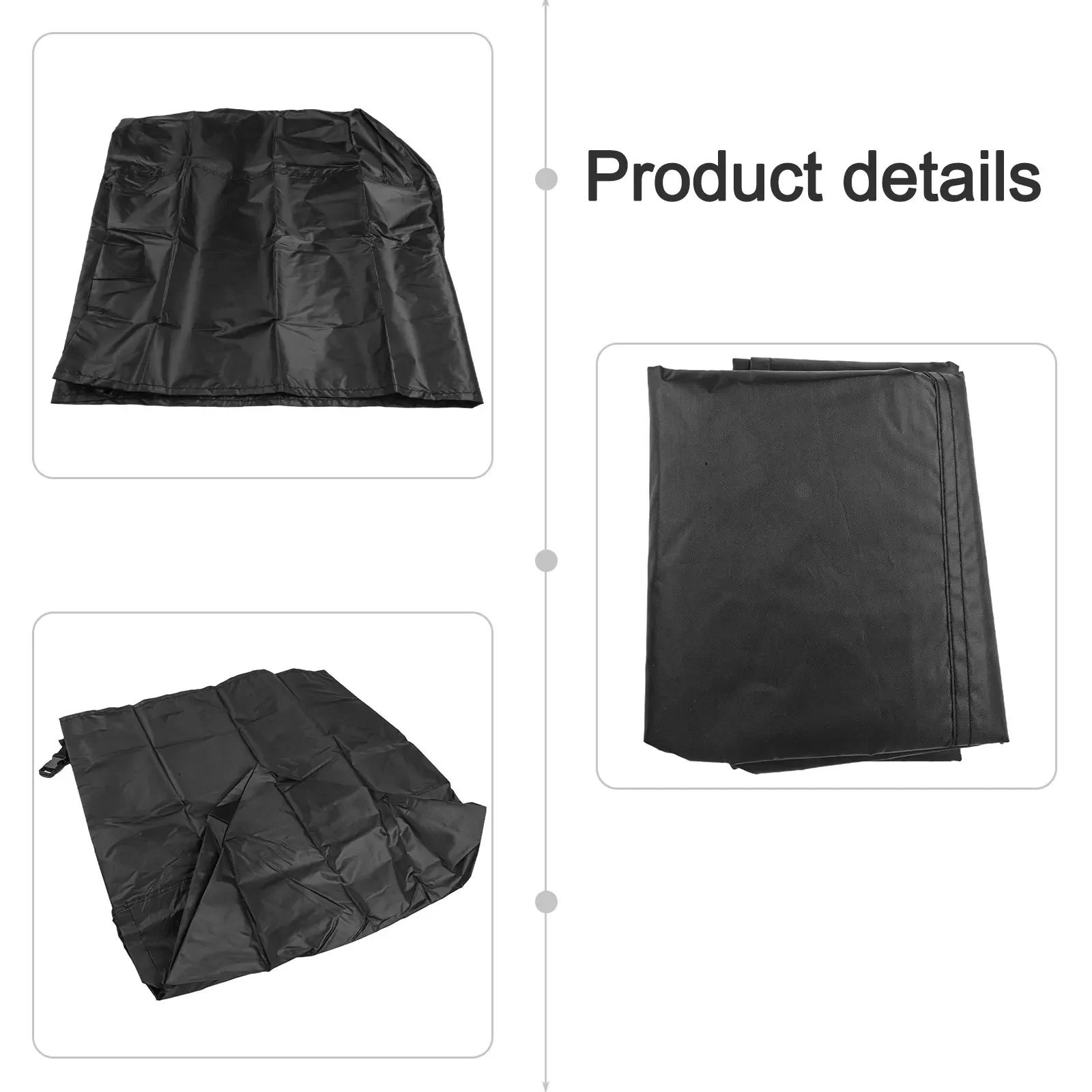 Generator Cover for All Sizes Weather Resistant 210D Oxford Fabric Featuring Adjustable Buckle and Integrated Storage Pocket