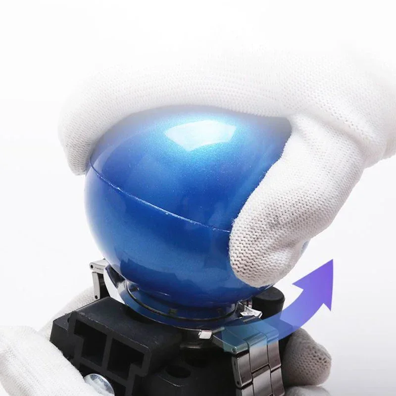 시계 제작자용 블루 워치 백 오프너 볼, 스크류 타입, 고무 마찰, 끈적한 팽창 볼, 시계 수리 도구 키트