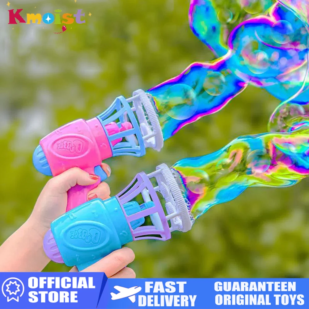 2in1 che soffia bolle in bolle giocattoli per bambini macchina automatica per bolle bambini festa all'aperto giocattolo ragazzi ragazze regalo di compleanno