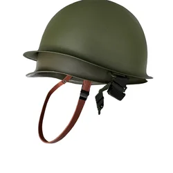 M1 Helmet American Soldier Equip World War II Replica Metal Steel Casque Retro M1 Tactical WW2 Helmet