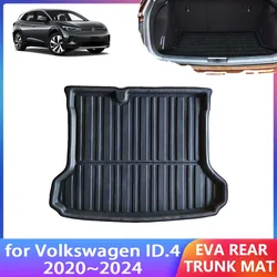 EVA for Volkswagen VW ID.4 ID.5 2020~2024 ID 4 ID 5 2023 2022 Accessorie Trunk Mat Floor Tray Waterproof Liner Cargo Boot Carpet