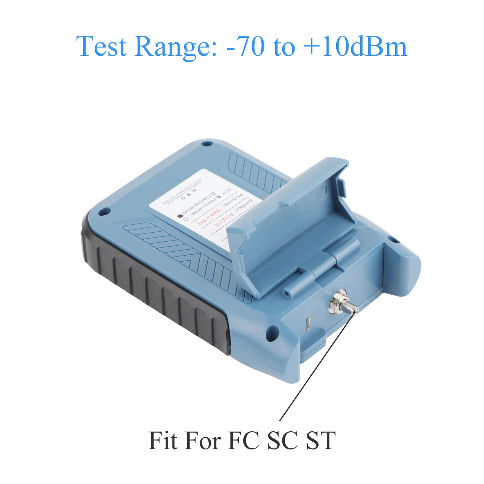 Rechargeable Mini Optical Power Meter 850-1625nm FC/SC/ST for Fiber Detection and Maintenance