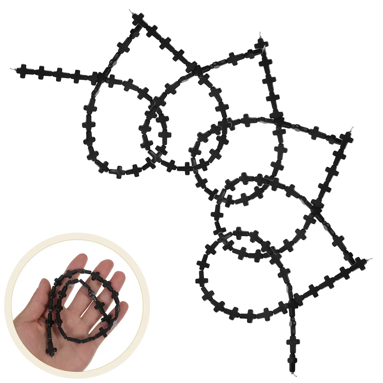 

24Pcs Loose Beads Jewelry Making Supplies DIY Bracelet Kit for Adults Charm Necklaces Handmade Craft Projects