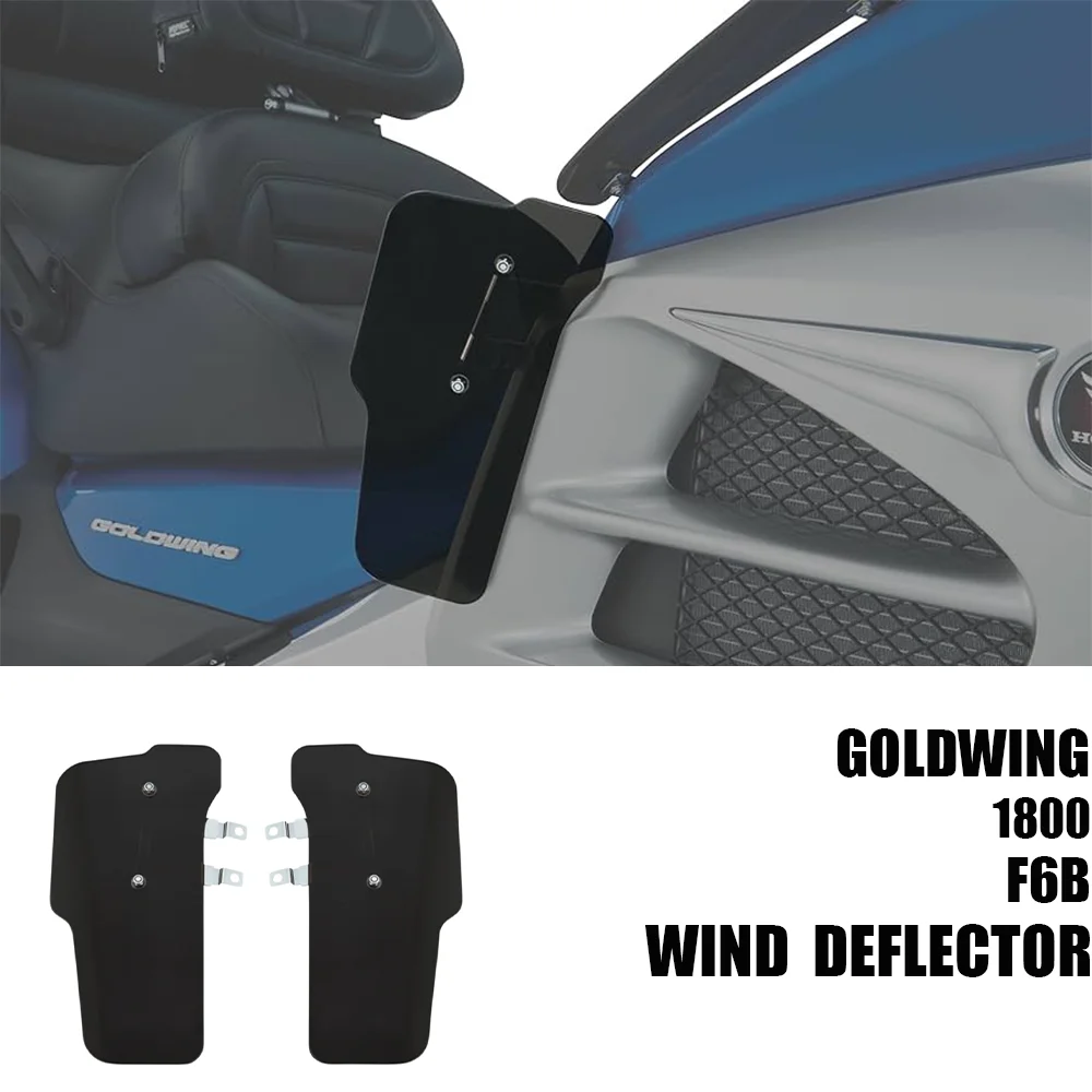 

for Honda Goldwing GL1800 Gold Wing 1800 F6B 2001-2017 Lower Fairing Wind Deflectors Wind Deflector Lower Smoke Wind Deflector