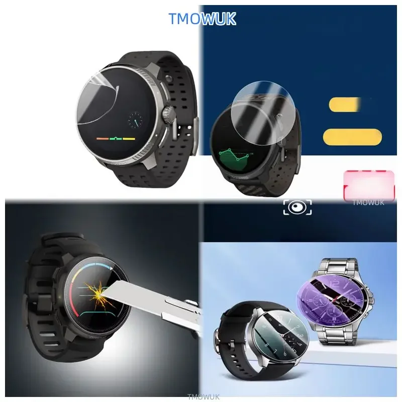 

For SUUNTO RACE 2 Screen Protector (Tempered Glass), HD Clarity, 9H Anti-Scratch, Scratch-Resistant, Bubble-Free Adhesive