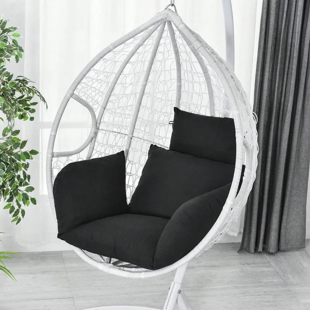 

Swing Chair Cushion, Soft Hammock Seat Pad, Breathable Hanging Egg Chair Pillow, Indoor Outdoor Cozy Lounger Pad, Removable Was