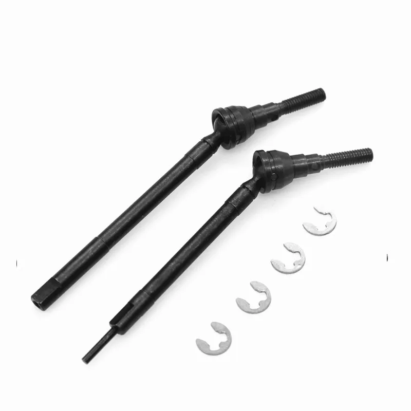 2 Pcs CC02 Front Axle CVD Kit 54984 Upgrade Accessories For Models Tamiya Benz G500 Unimok RC Climbing Cars